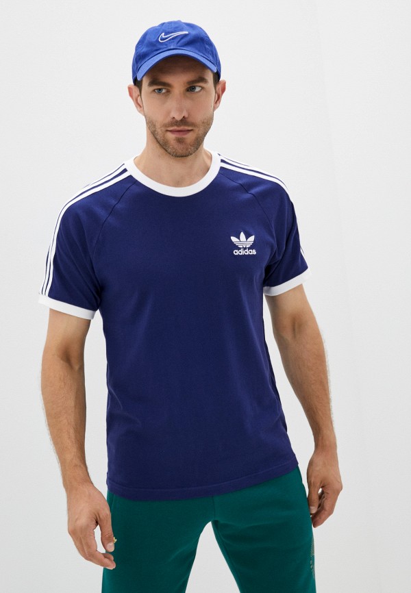 

Футболка adidas Originals, Синий, 3-STRIPES TEE