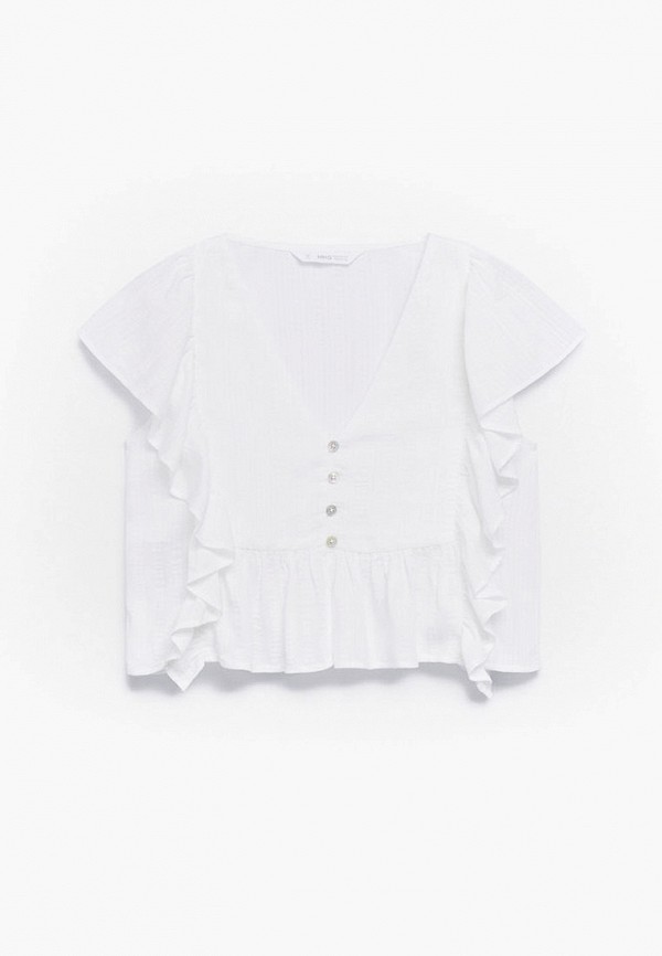 

Блуза Mango Kids, Белый, Mango Kids RTLAAN794301