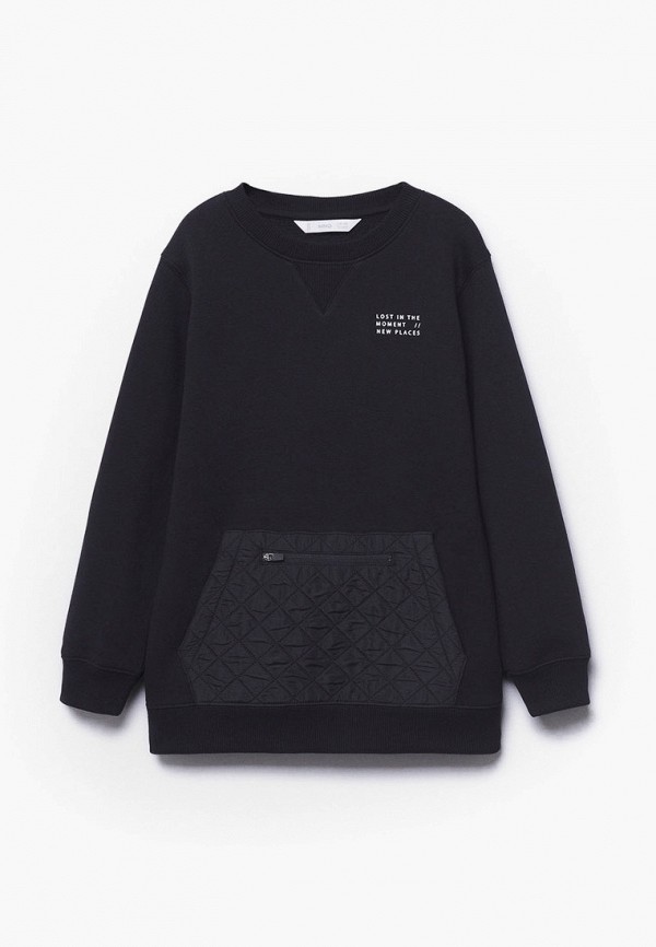 

Свитшот Mango Kids, Черный, QUILTS