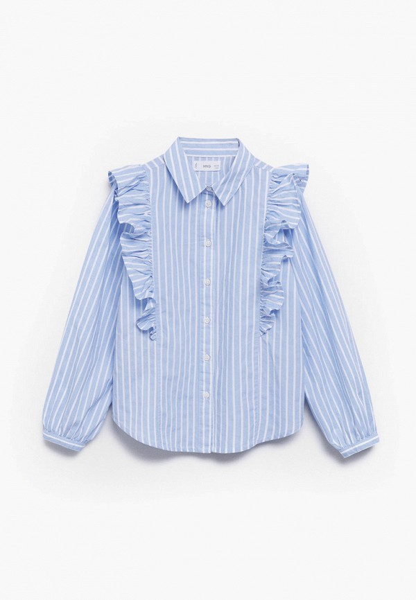 

Блуза Mango Kids, Голубой, Mango Kids RTLAAN796801