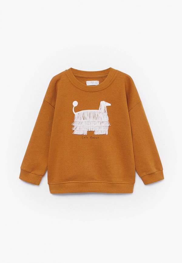 

Свитшот Mango Kids, Коричневый, LANAS