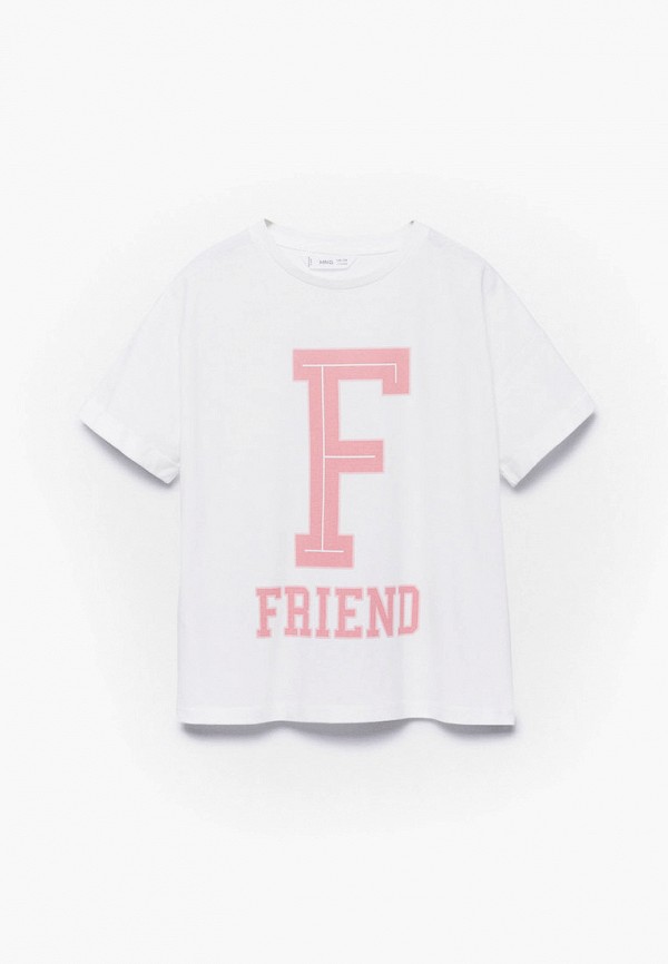 

Футболка Mango Kids, Белый, Mango Kids RTLAAN808201