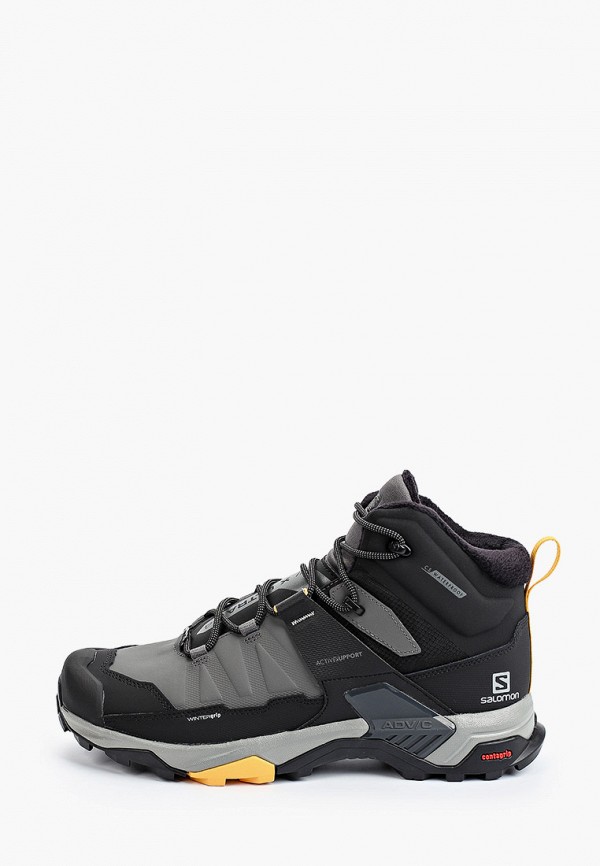 

Ботинки трекинговые Salomon, Серый, X ULTRA 4 MID WINTER TS CSWP