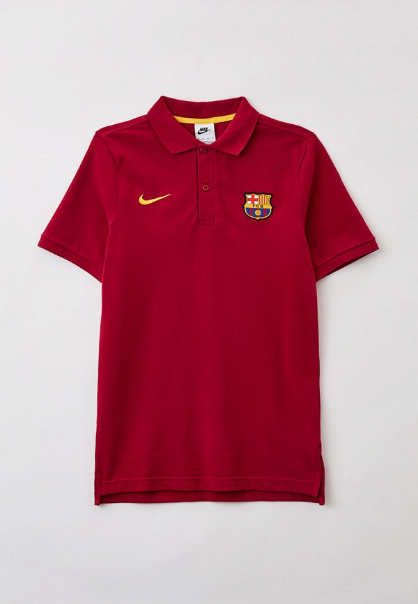 

Поло Nike, Бордовый, FCB M NSW POLO PQ CRE