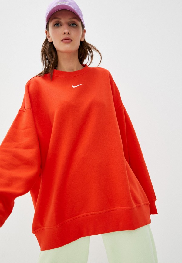 

Свитшот Nike, Красный, W NSW ESSNTL FLC CREW CLCTN OS
