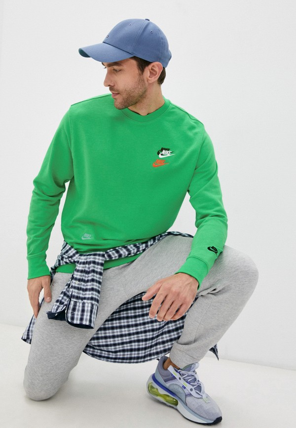 

Свитшот Nike, Зеленый, M NSW SPE+ FT CRW M FTA