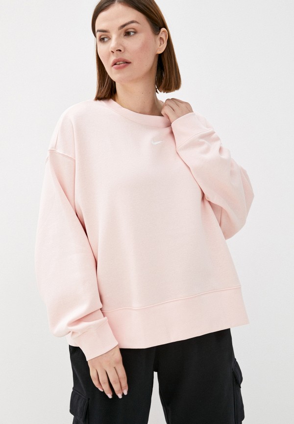 

Свитшот Nike, Розовый, W NSW ESSNTL FLC CREW CLC PLUS