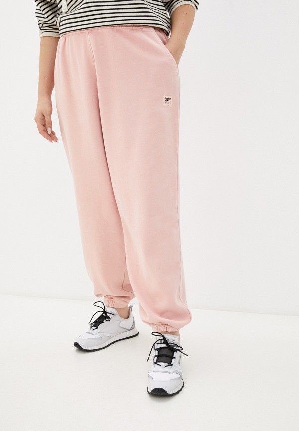 

Брюки спортивные Reebok Classic, Розовый, CL RBK ND FLEECE PANT