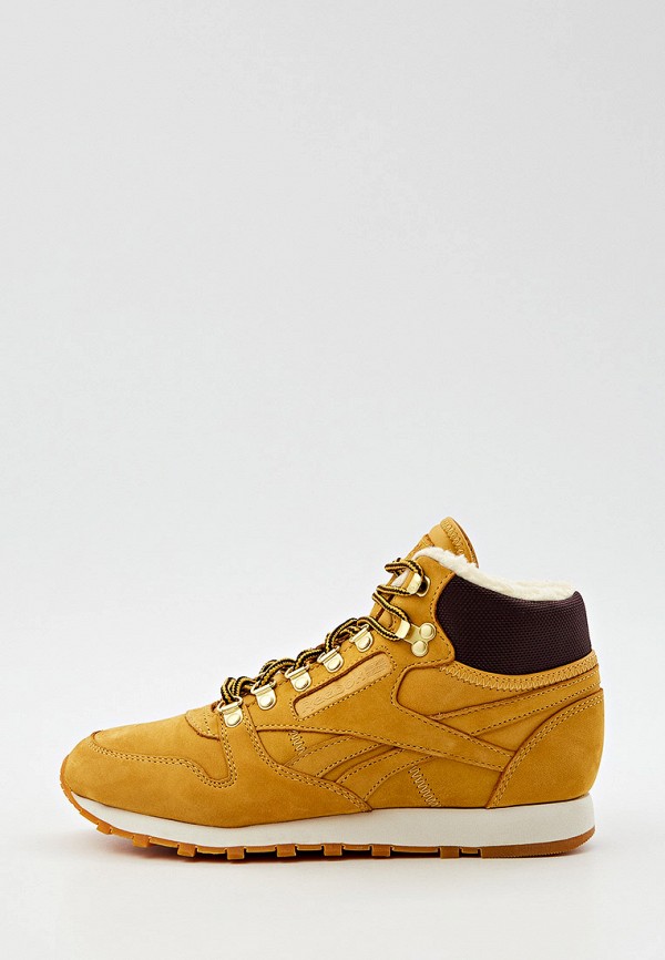 

Кроссовки Reebok Classic, Желтый, CL LEATHER MID SHERPA