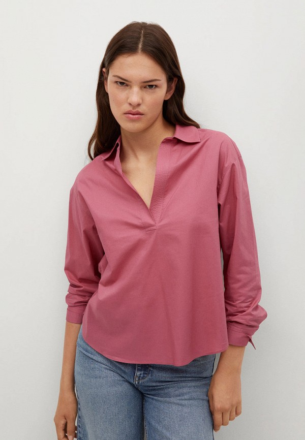 Блуза Mango розового цвета