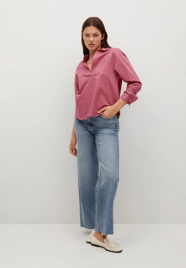 

Блуза Mango, Розовый, Mango RTLAAN915601