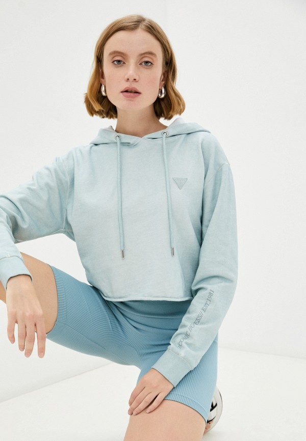 

Худи Guess Jeans, Бирюзовый