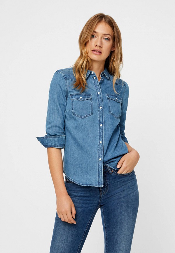 фото Рубашка джинсовая vero moda