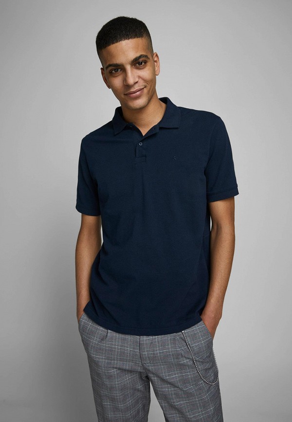 

Поло Jack & Jones, Синий