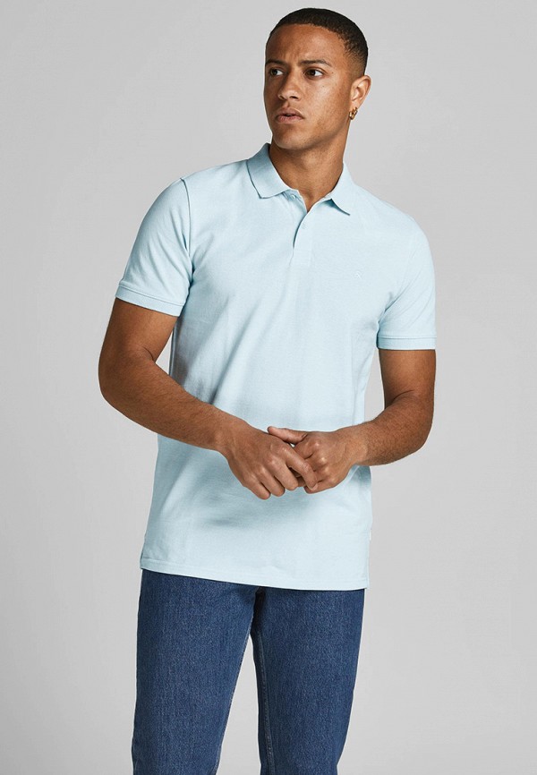 

Поло Jack & Jones, Голубой