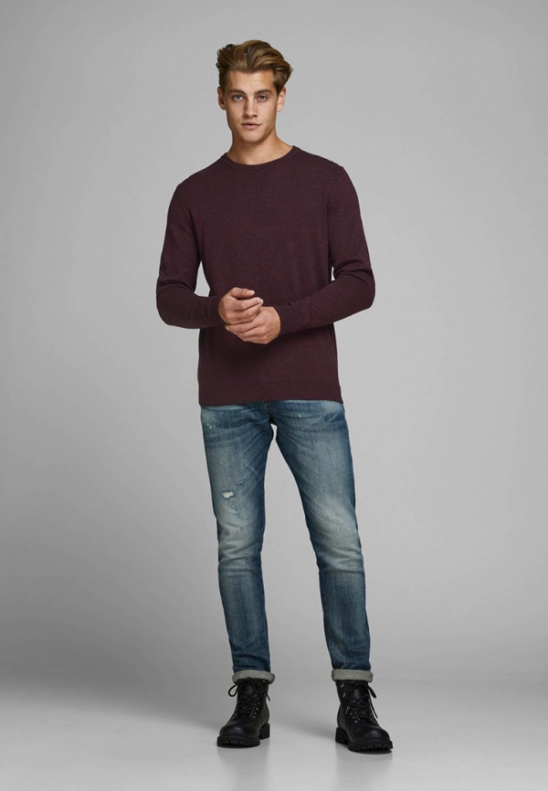 

Джемпер Jack & Jones, Бордовый