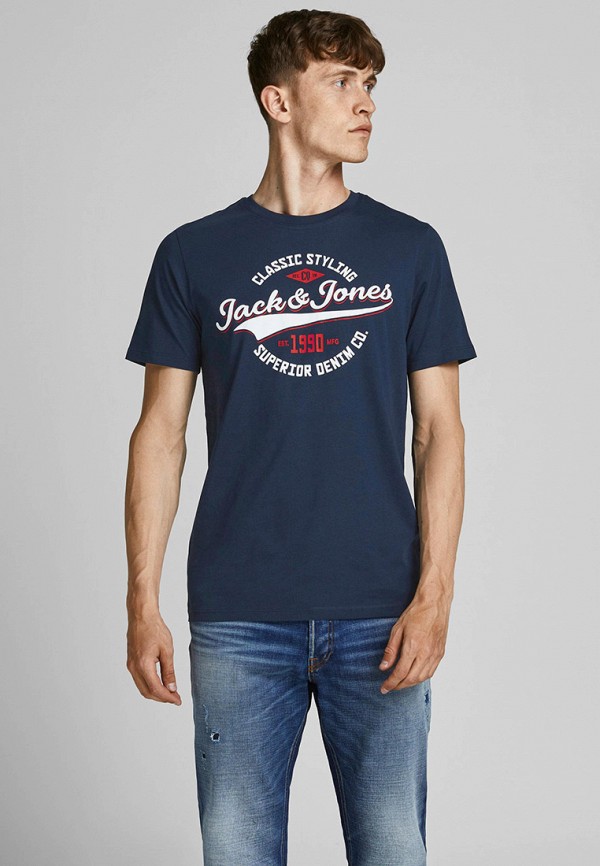 

Футболка Jack & Jones, Синий