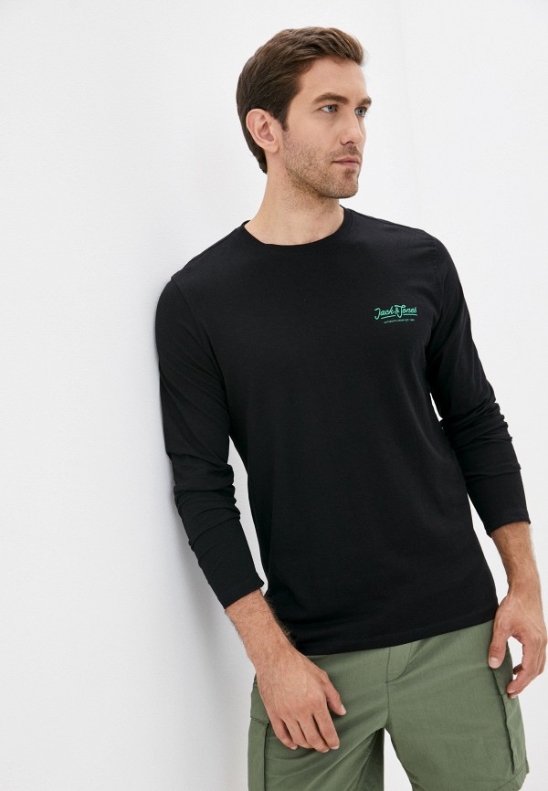 

Лонгслив Jack & Jones, Черный, Jack & Jones RTLAAN949901