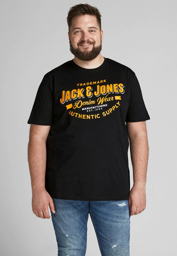 

Футболка Jack & Jones, Черный, Jack & Jones RTLAAN952701