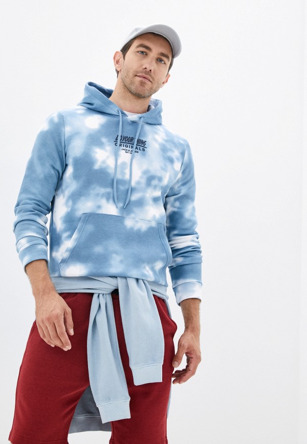 

Худи Jack & Jones, Голубой, Jack & Jones RTLAAN953001