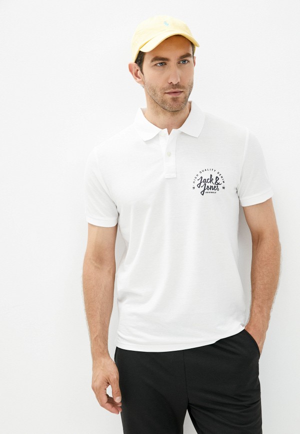 

Поло Jack & Jones, Белый