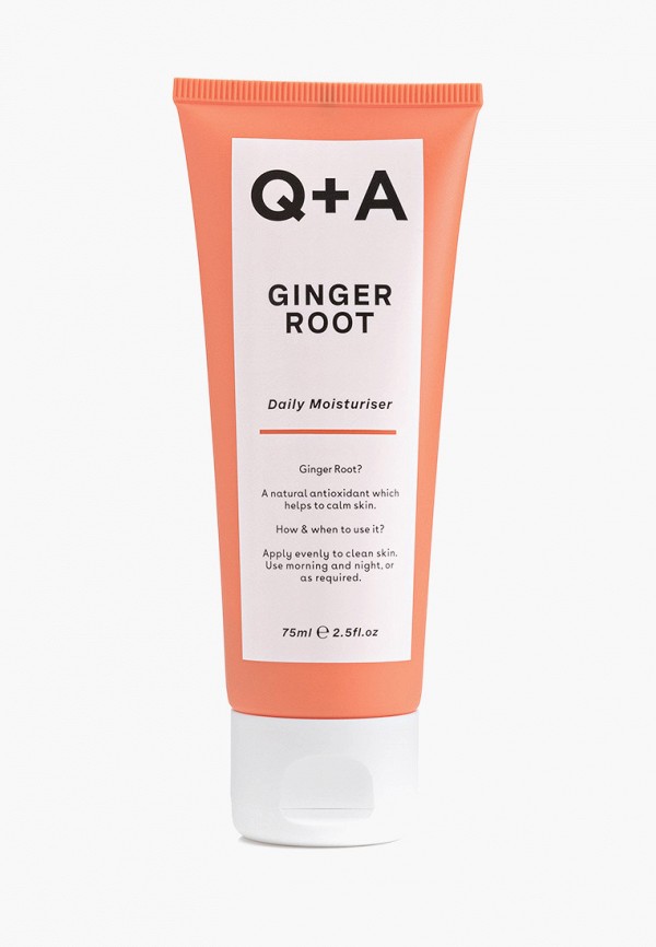 

Крем для лица Q+A, Прозрачный, GINGER ROOT, 75 мл