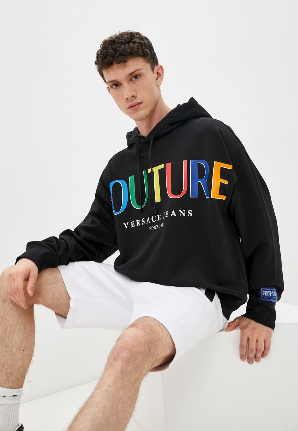 

Худи Versace Jeans Couture, Черный, Versace Jeans Couture RTLAAO028501