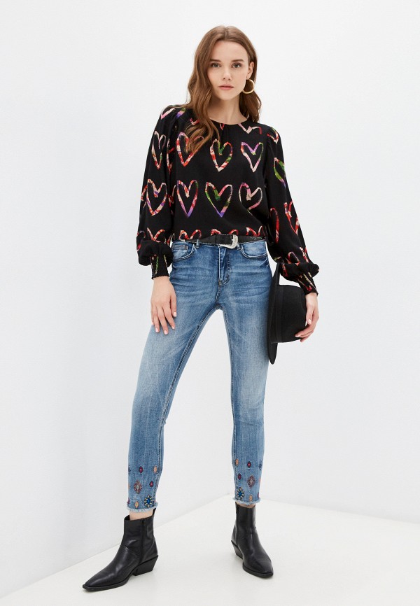 

Блуза Desigual, Черный