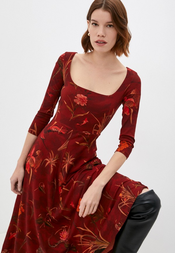 

Платье Desigual, Красный, Desigual RTLAAO053502