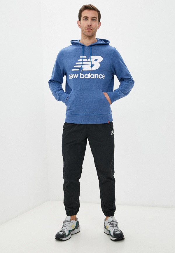 

Худи New Balance, Синий, NB Essentials Stacked Logo Po Hoodie