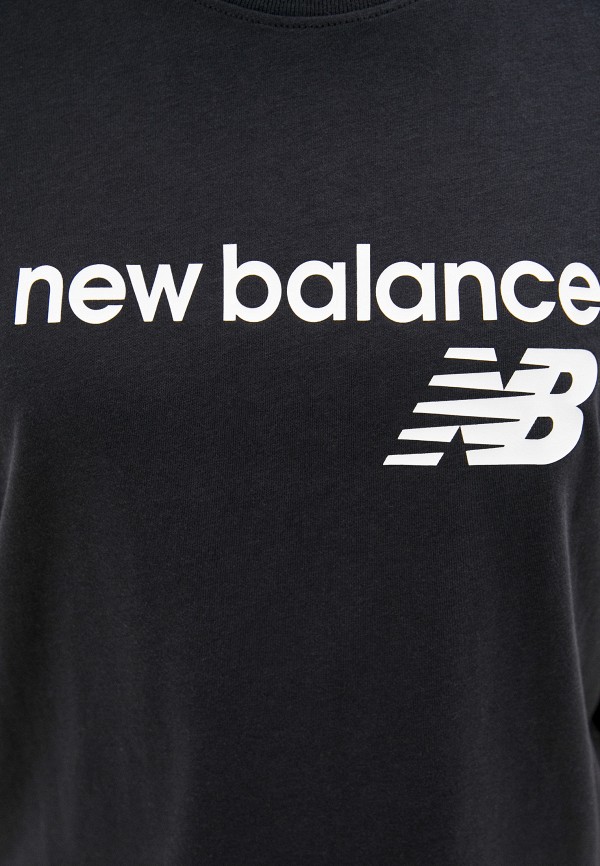 

Футболка New Balance, Черный, NB Classic Core Stacked Tee