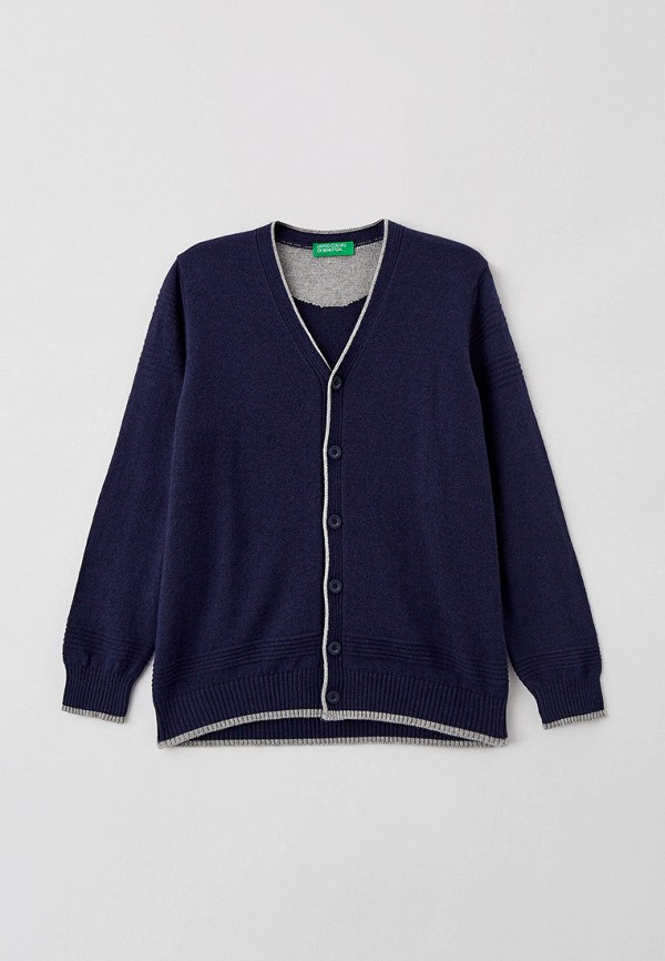 

Кардиган United Colors of Benetton, Синий, United Colors of Benetton RTLAAO095801