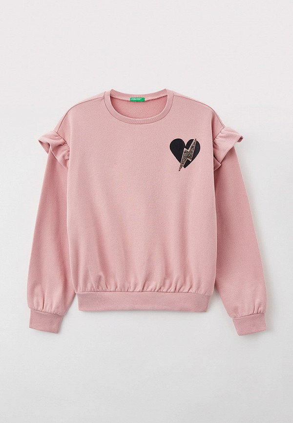 

Свитшот United Colors of Benetton, Розовый, United Colors of Benetton RTLAAO097701