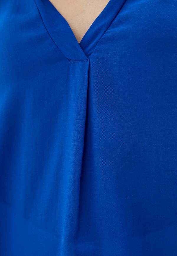 Блуза United Colors of Benetton синий 563U5QD14 RTLAAO103001