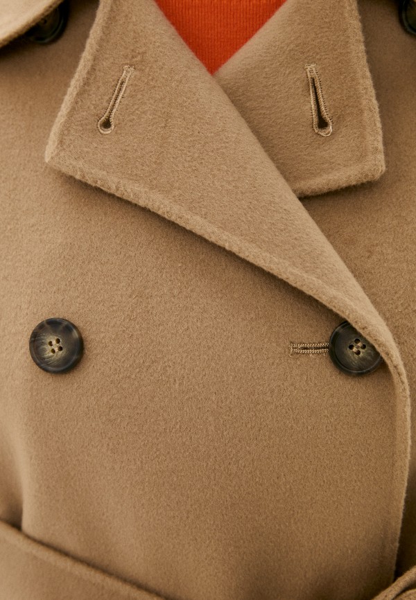 

Пальто Weekend Max Mara, Коричневый, STRUZZO