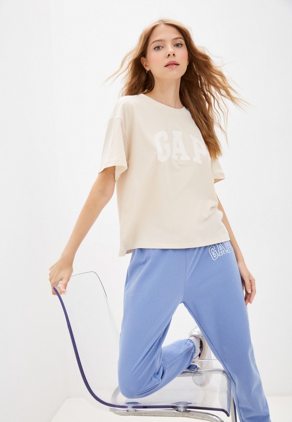 

Футболка Gap, Бежевый