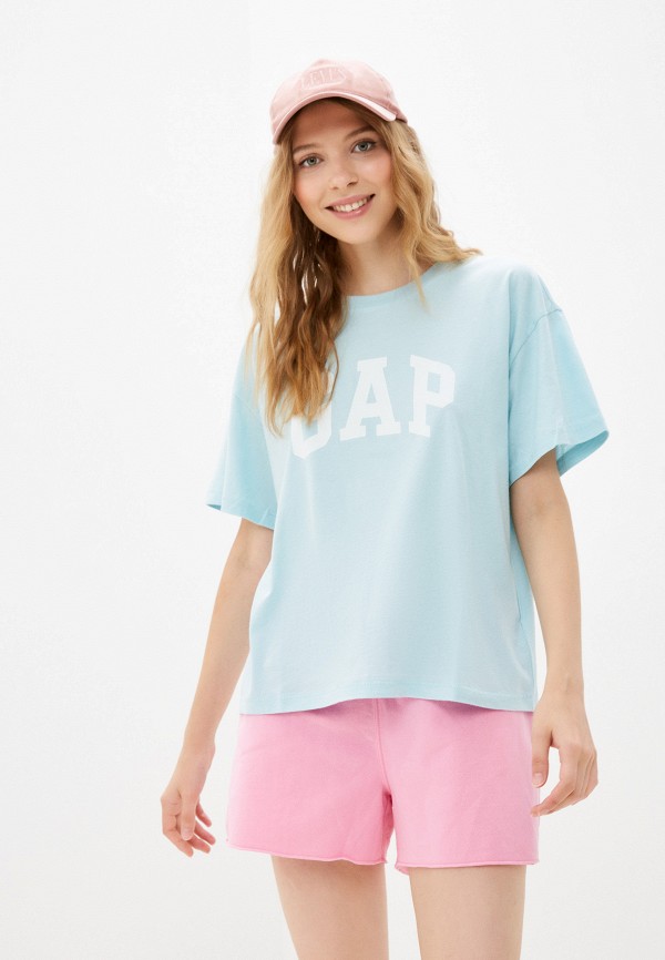 

Футболка Gap, Бирюзовый