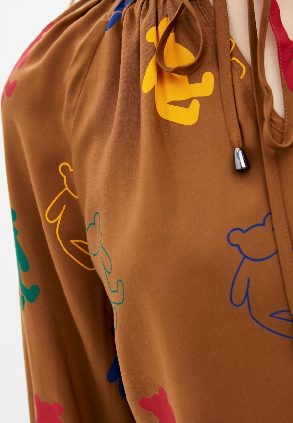

Блуза United Colors of Benetton, Коричневый, United Colors of Benetton RTLAAO169101