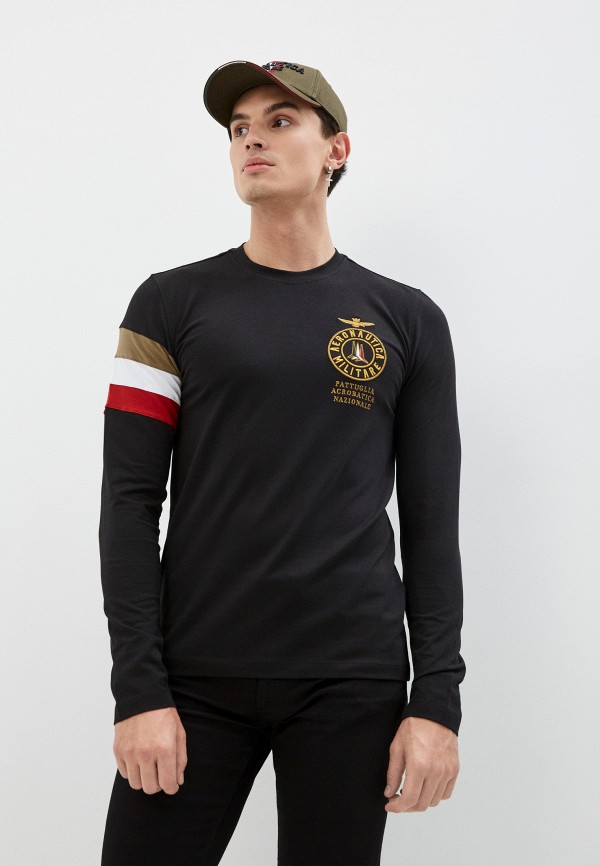 

Лонгслив Aeronautica Militare, Черный