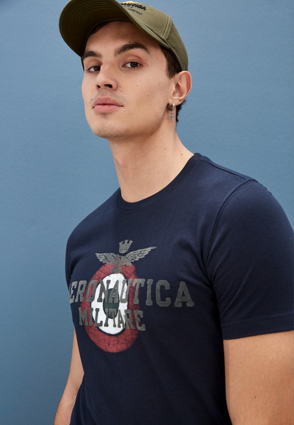 

Футболка Aeronautica Militare, Синий