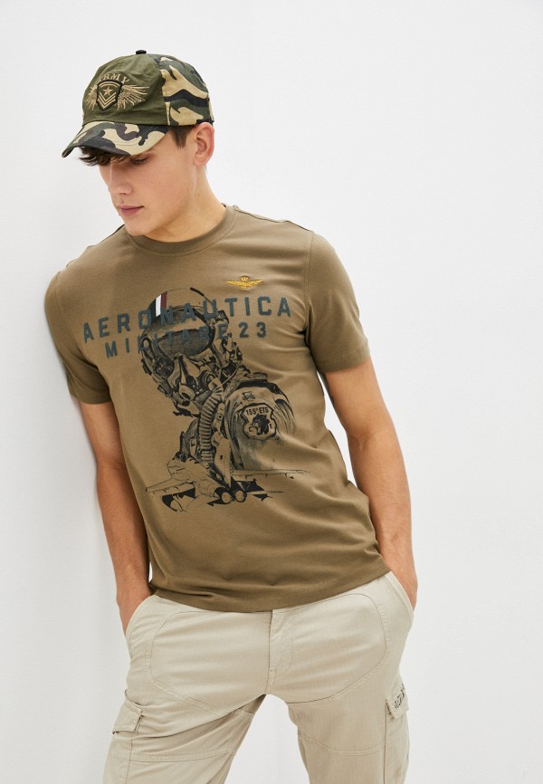 

Футболка Aeronautica Militare, Хаки