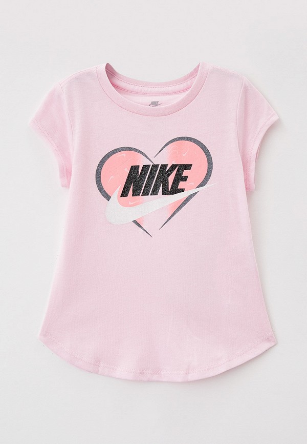 

Футболка Nike, Розовый, NKG SEASONAL HEART TEE