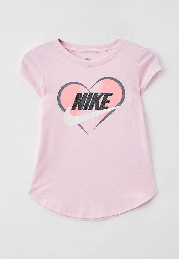 

Футболка Nike, Розовый, NKG SEASONAL HEART TEE