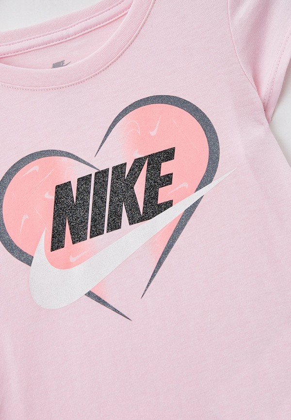 

Футболка Nike, Розовый, NKG SEASONAL HEART TEE