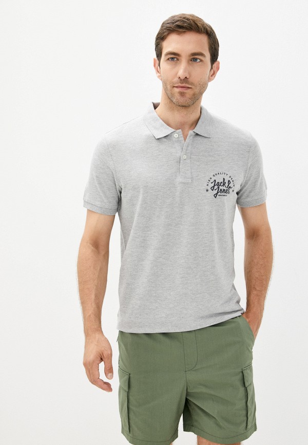 

Поло Jack & Jones, Серый