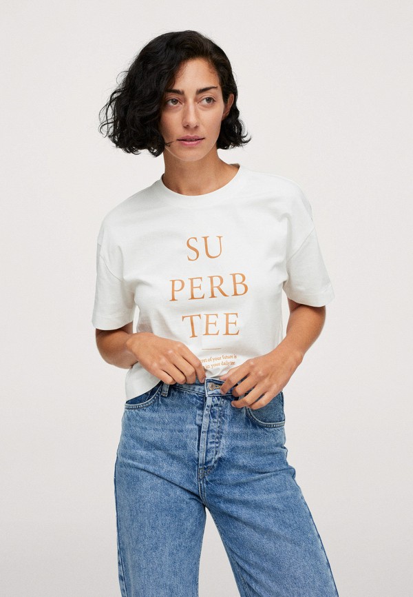 

Футболка Mango, Белый, PSTSUP