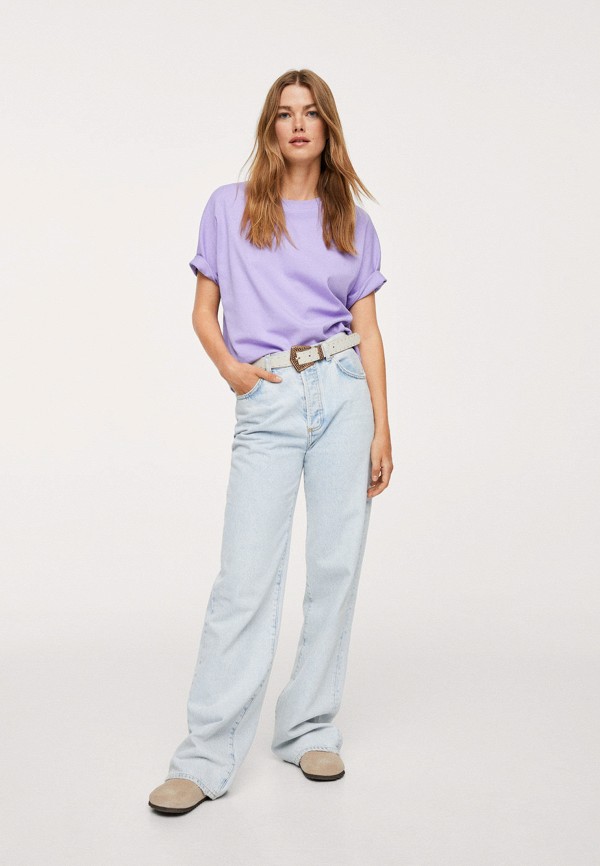 

Футболка Mango, Фиолетовый, MARTINE2