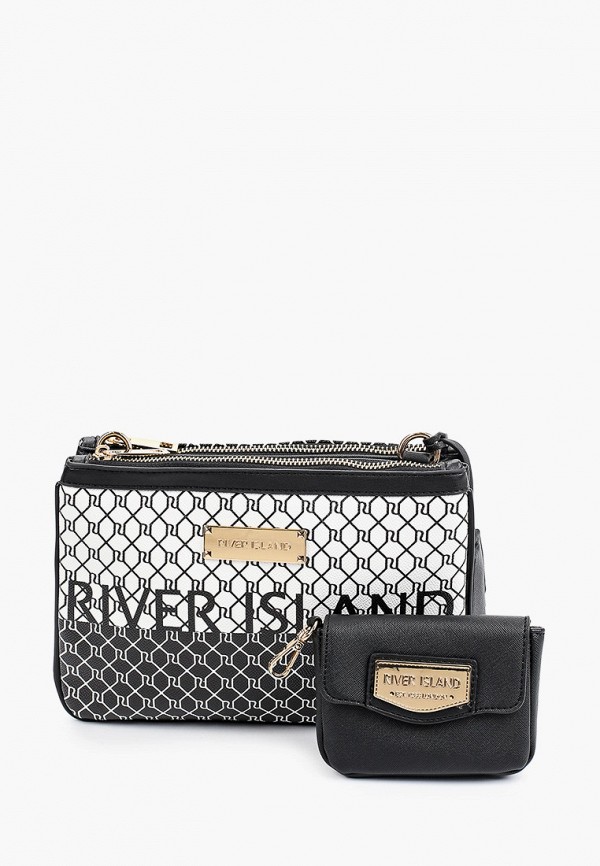 

Сумка, кошелек и брелок River Island, Разноцветный