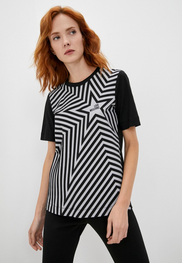 

Футболка Love Moschino, Черный