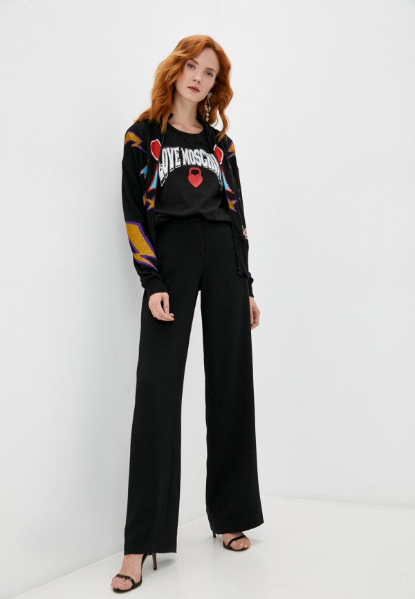 

Футболка Love Moschino, Черный